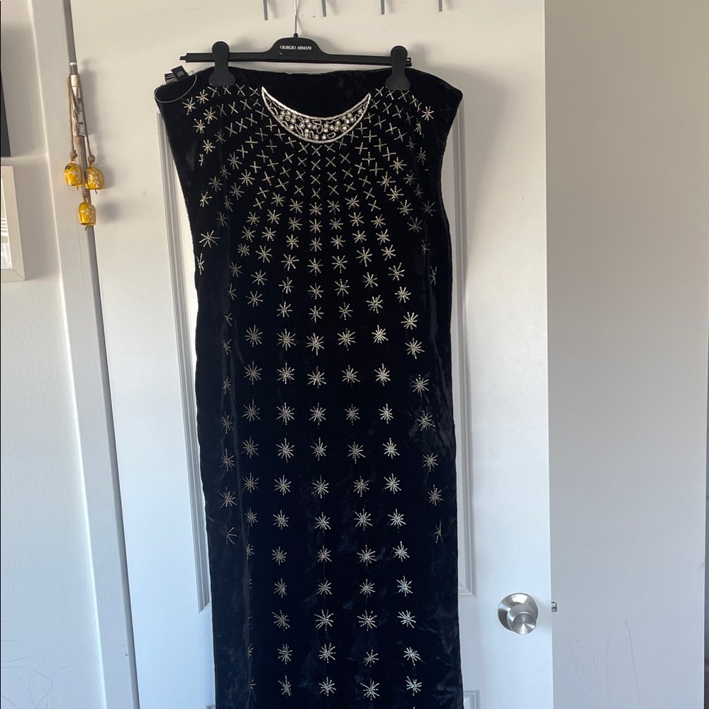 Chic Black Star Pattern Scarf
